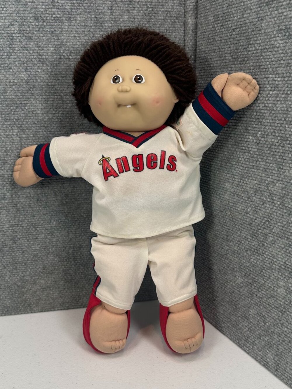 Vintage 1986 Cabbage Patch Kids All-Stars California Angels MLB Doll – Coleco